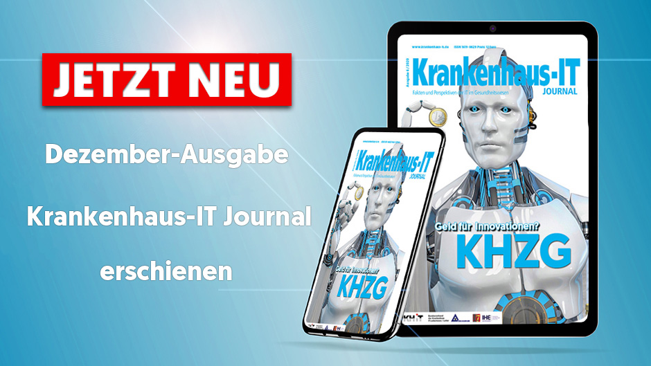 Dezember-Ausgabe Krankenhaus-IT Journal erschienen