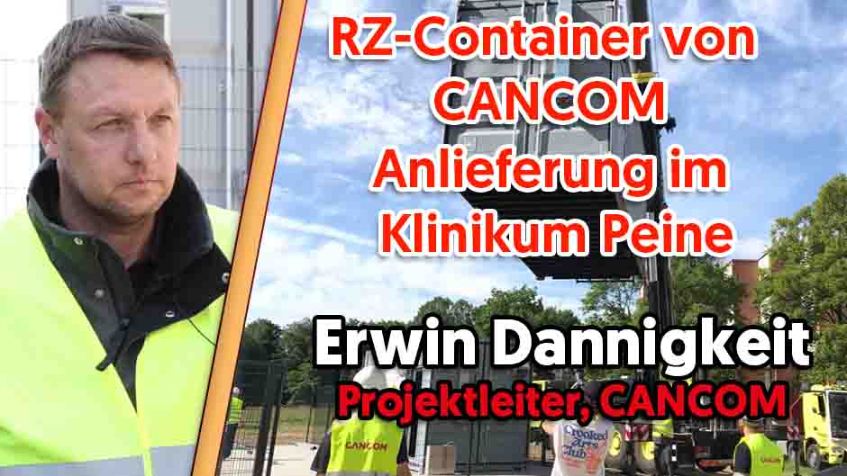 Thumbnail_RZ-Container von CANCOM_Anlieferung Klinikum Peine, Dannigkeit.jpg