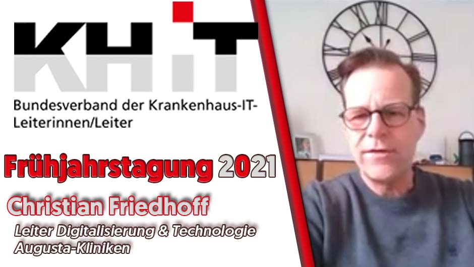 Christian Friedhoff, IT-Leiter Augusta Kliniken