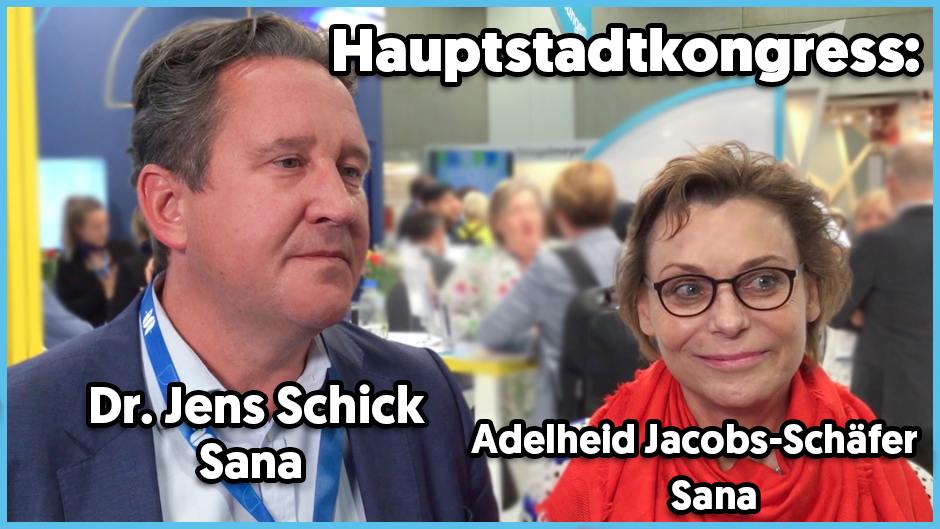 Dr. Jens Schick und Adelheid Jacobs-Schäfer, Sana