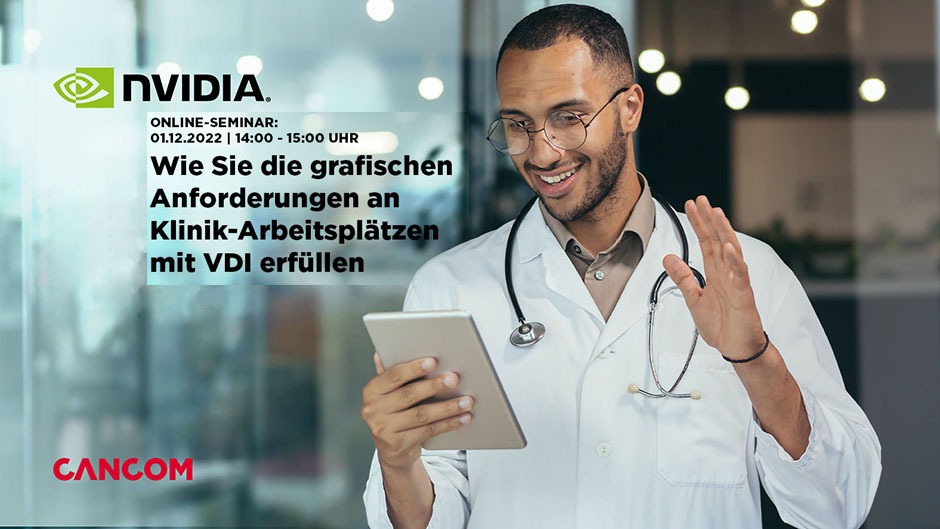 Wie Sie mit VDI die grafischen Anforderungen an Klinik-Arbeitsplätzen erfüllen