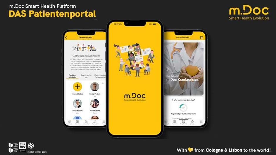m.Doc Smart Health Platform / Halle 3.2, Stand A-102