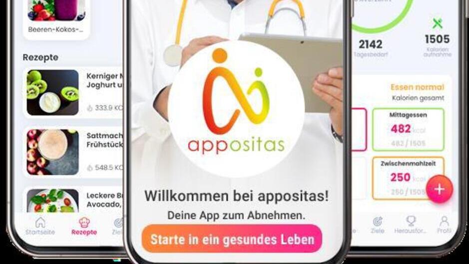 Neue App zur gesunden Ernährung: appositas ab sofort verfügbar