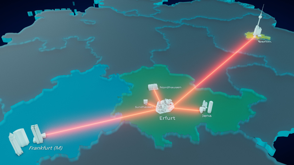 Neuer Knotenpunkt für Quantenkommunikation in Deutschland entsteht in Erfurt