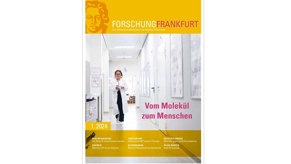 Vom Molekül zu Menschen: Magazin „Forschung Frankfurt“ blickt in die Zukunft der Medizin