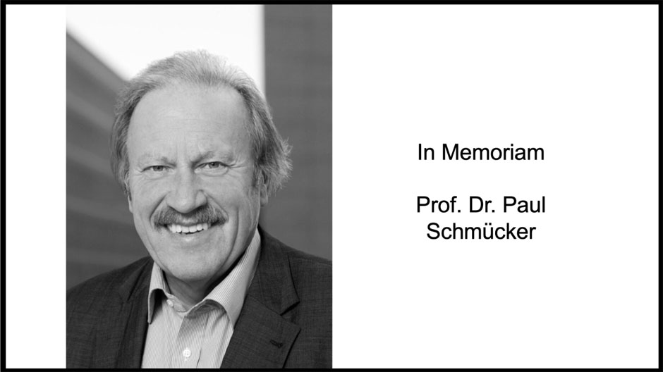 In Memoriam Prof. Dr. Paul Schmücker