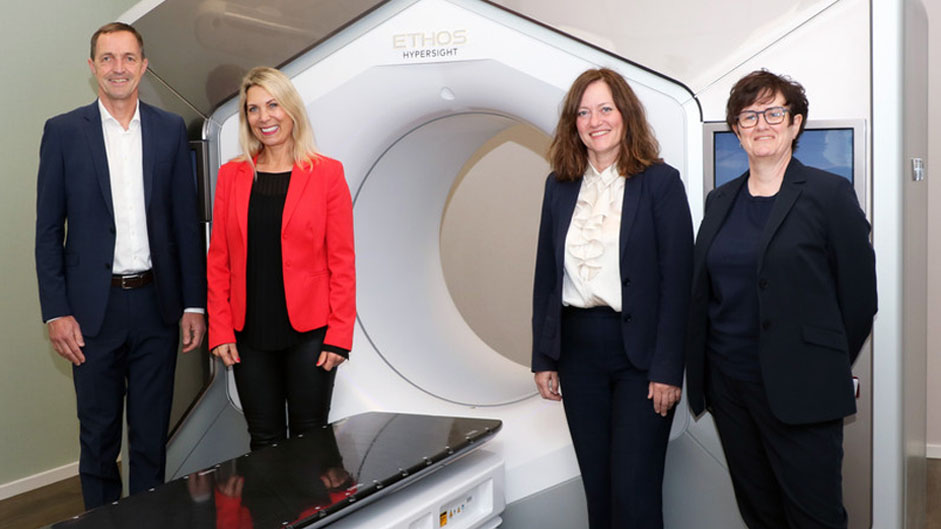 Feierliche Eröffnung: Linearbeschleuniger Varian Ethos Hypersight am AGAPLESION MARKUS KRANKENHAUS