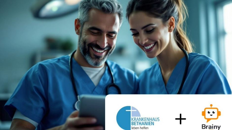 Krankenhaus Bethanien wird erster klinischer Partner des KI-Assistenten Brainy
