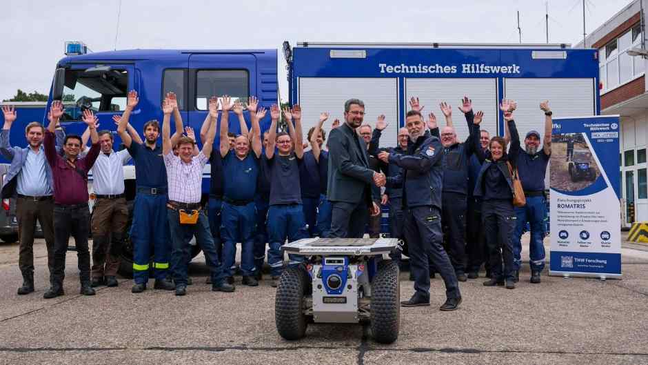 Helfer auf dem Trümmerfeld: DFKI und THW entwickeln KI-gestützten Roboter für Katastropheneinsätze