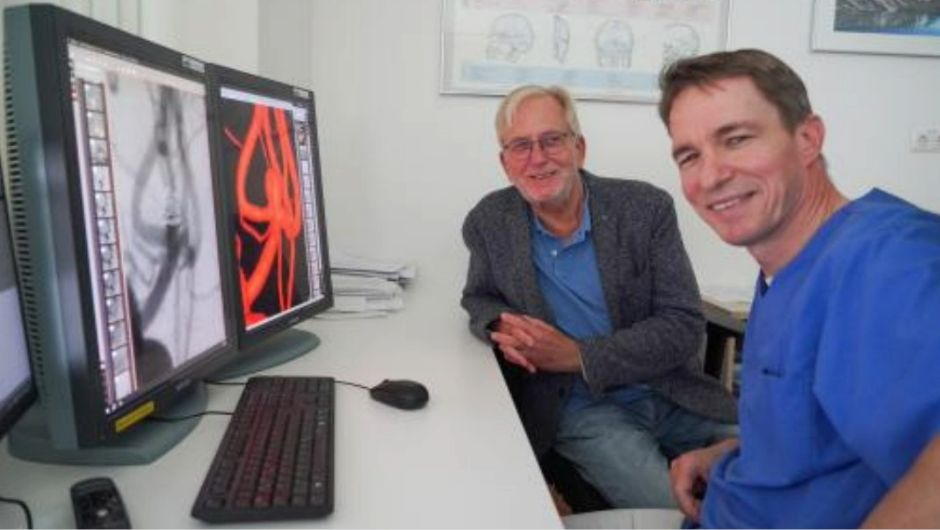 Klinik für Neuroradiologie ist Vorreiter bei Behandlung von Hirnarterienaneurysmata