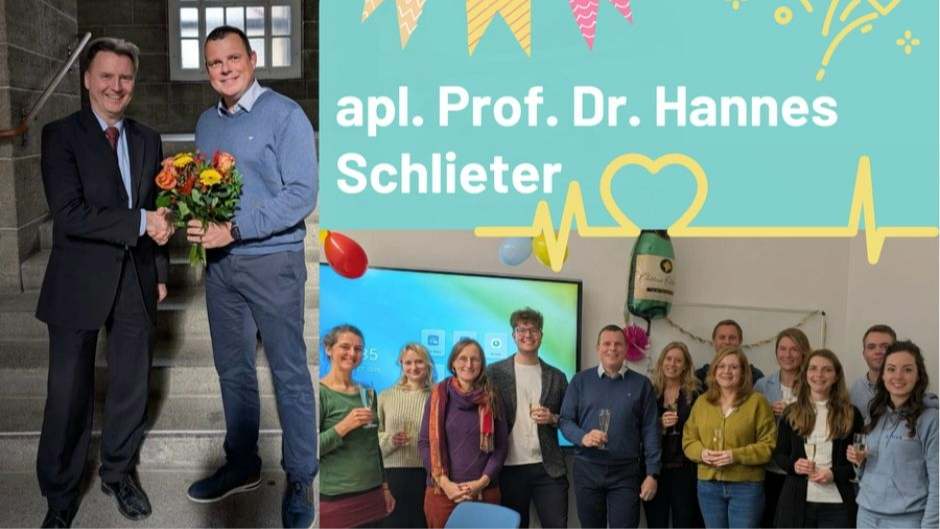 Digital Health gestärkt: TU Dresden ernennt Hannes Schlieter zum außerplanmäßigen Professor für Wirtschaftsinformatik