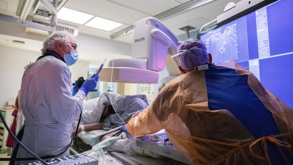 Erste Lebervenen-Druckmessung in Bayern am Klinikum Landshut