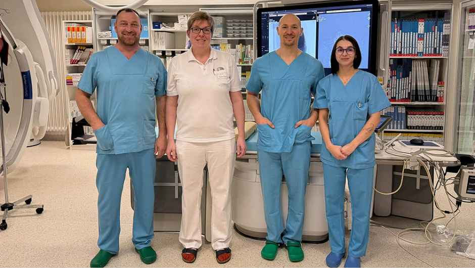 Mobiles neuroradiologisches Interventionsteam verkürzt Behandlungszeiten: Erster Schlaganfall-Einsatz in Wernigerode