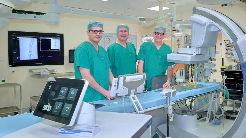 Laser statt Röntgen – Strahlungsfreie 3D-Navigation im Gefäßsystem