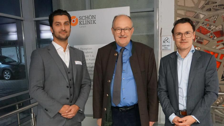 Politischer Besuch in der Schön Klinik Lorsch: Staatsminister Dr. Michael Meister im Gespräch zur Krankenhausreform Politischer Besuch in der Schön Klinik Lorsch: Staatsminister Dr. Michael Meister im Gespräch zur Krankenhausreform