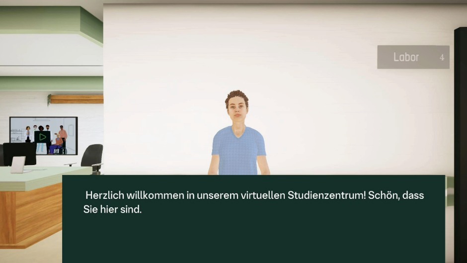 Virtuelle Praxis für klinische Studien – Einfach. Zugänglich. Informativ. Virtuelle Praxis für klinische Studien – Einfach. Zugänglich. Informativ.