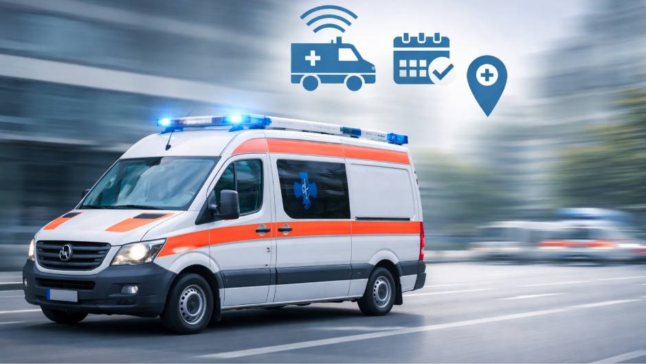 Digi­tale Kran­ken­fahr­ten: Pilot­studie der TK startet im Hamburger Raum