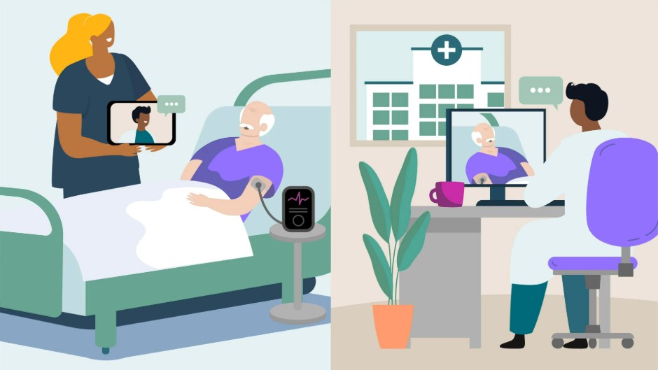 Virtuelle Krankenhausstationen erweitern die stationäre Versorgung