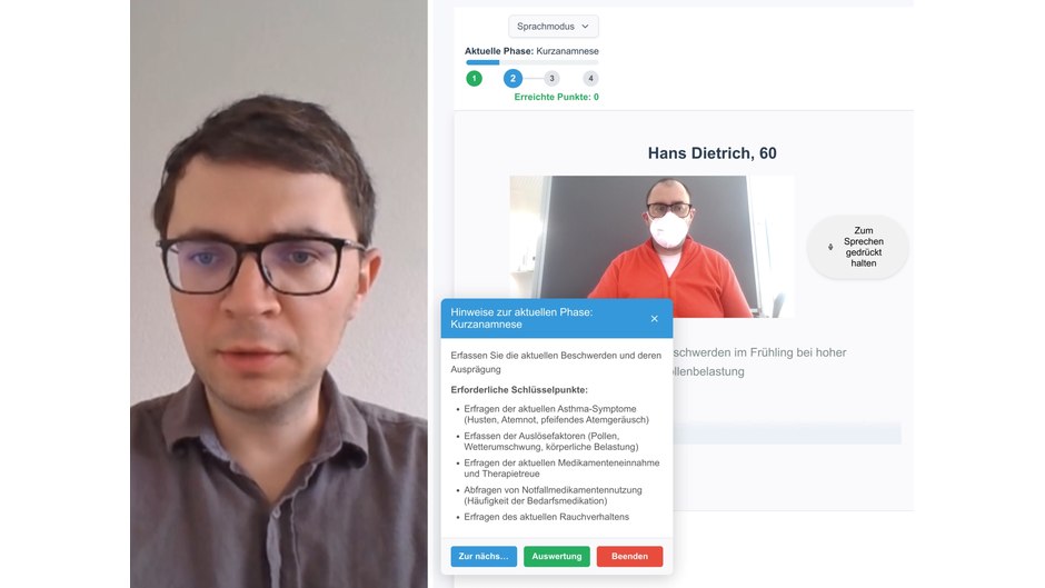 KIPS: KI-basierte Patientensimulation in der Lehre KIPS: KI-basierte Patientensimulation in der Lehre