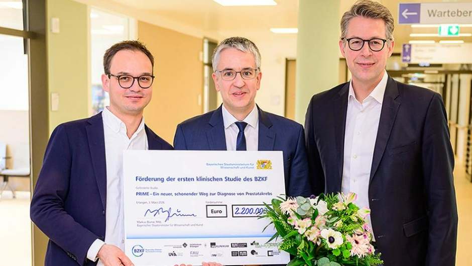 Geförderte Studie nutzt Bildgebung für präzisere Prostatakrebsdiagnostik Geförderte Studie nutzt Bildgebung für präzisere Prostatakrebsdiagnostik