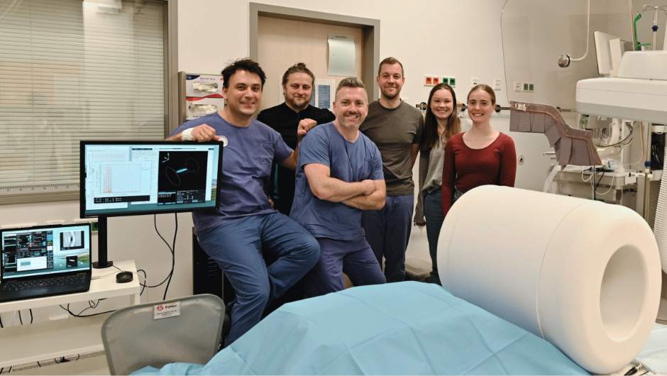 Magnetpartikelbildgebung erstmals am Menschen eingesetzt