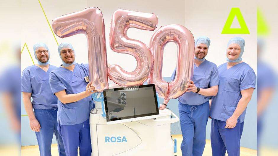 750 robotergestützte Knieprothesen mit ROSA in Braunfels