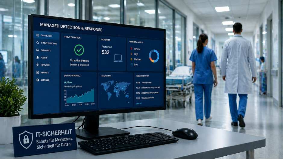 Das Kreiskrankenhaus Osterholz stärkt IT-Sicherheit mit Managed Detection & Response