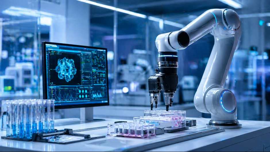 Autonomes Labor: KI und Robotik übernehmen Forschungsschritte