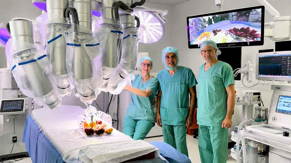 Als erste Klinik in Deutschland:  „Shurui“ heißt der jüngste Roboter-Neuzugang im OP der München Klinik Bogenhausen