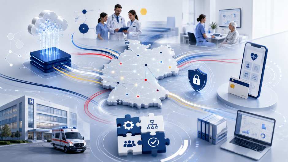 Impulspapier zeigt Wege für eine prozessübergreifende digitale Transformation im Gesundheitswesen