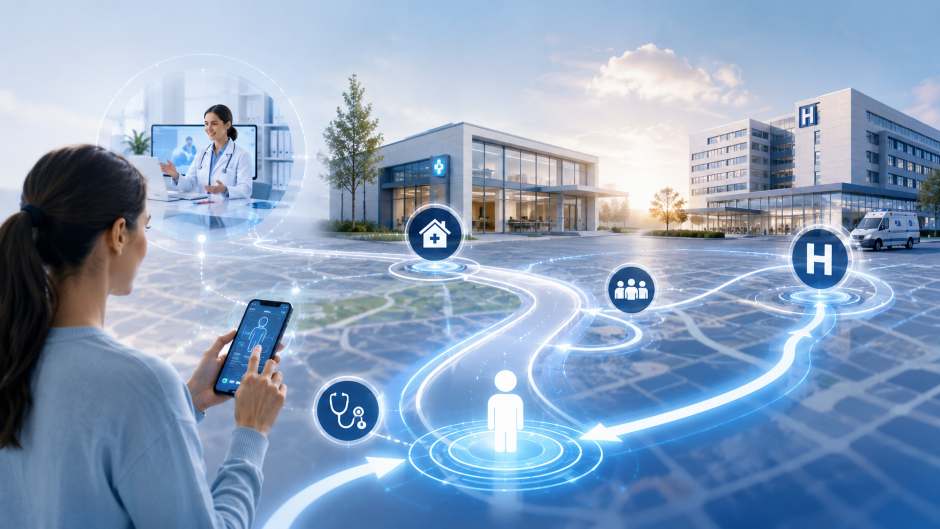 Digitales Primärversorgungssystem soll Patienten gezielt durch das Gesundheitswesen führen