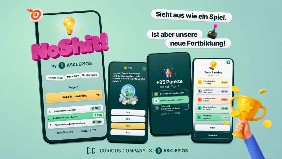 Asklepios startet Gamification-Plattform für Klinikpersonal