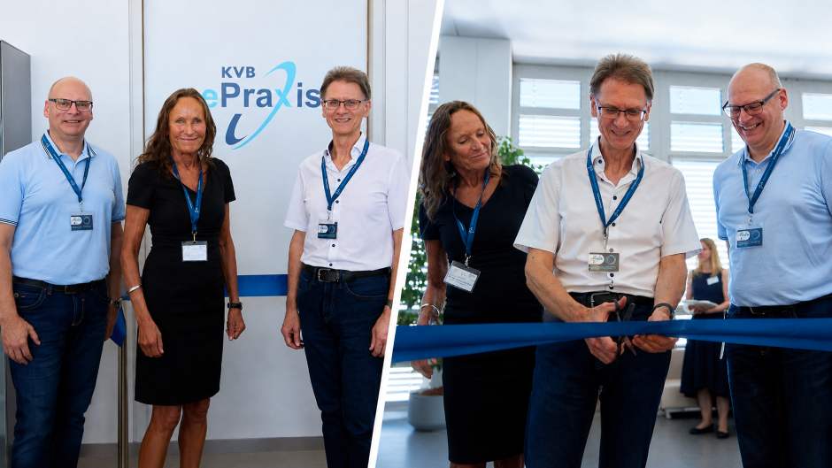 KVB eröffnet ePraxis in München: Digitalisierung der Arztpraxis praxisnah erlebbar machen