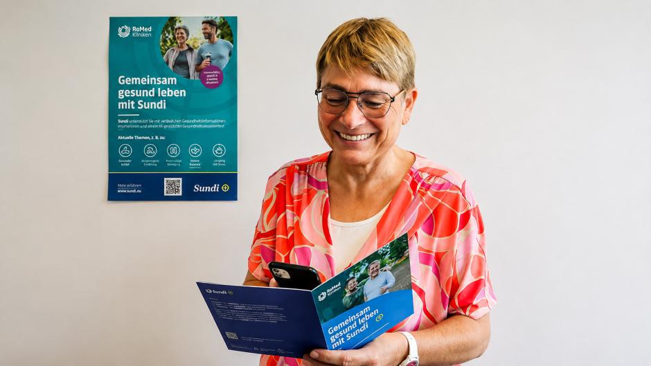 RoMed stärkt Prävention mit KI und digitaler Gesundheitsbegleitung