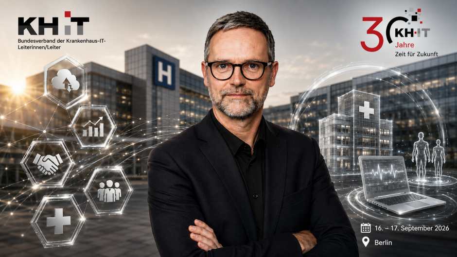 KH-IT-Herbsttagung 2026: Politik, Hersteller und Digitalisierungsrealist KH-IT-Herbsttagung 2026: Politik, Hersteller und Digitalisierungsrealist