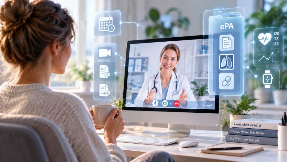 Digitale Arztpraxis: Was Telemedizin, ePA und KI heute schon leisten