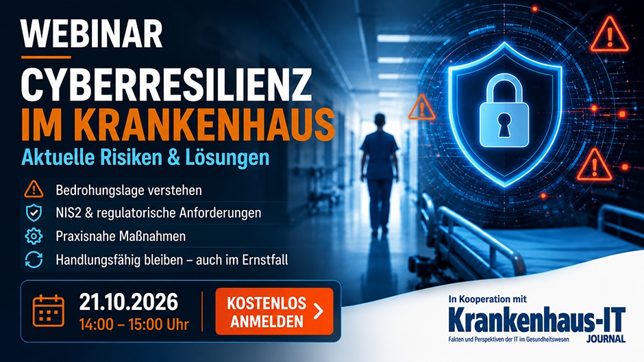 Cyberresilienz im Krankenhaus – Aktuelle Risiken & Lösungen Cyberresilienz im Krankenhaus – Aktuelle Risiken & Lösungen