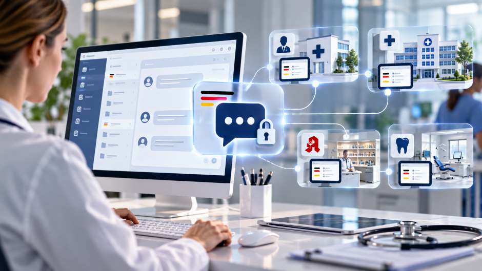 "All in one": TI-Messenger lässt sich direkt in Gesundheitssysteme integrieren "All in one": TI-Messenger lässt sich direkt in Gesundheitssysteme integrieren
