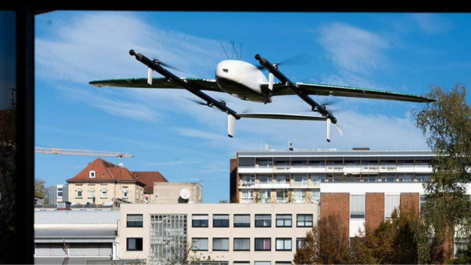 Drohnen verbinden Kasseler Kliniken für schnellere Probenanalysen